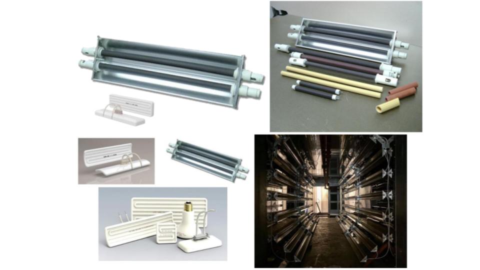 ฮีตเตอร์อินฟราเรดแบบหลอด/โคม